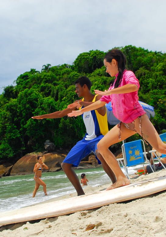 Vista aérea da Praia de Itamambuca