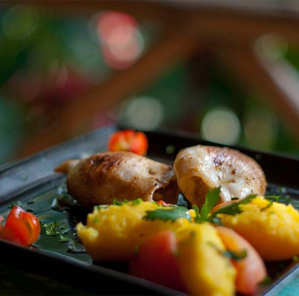 Gastronomia | Prato servido no Restaurante Taioba