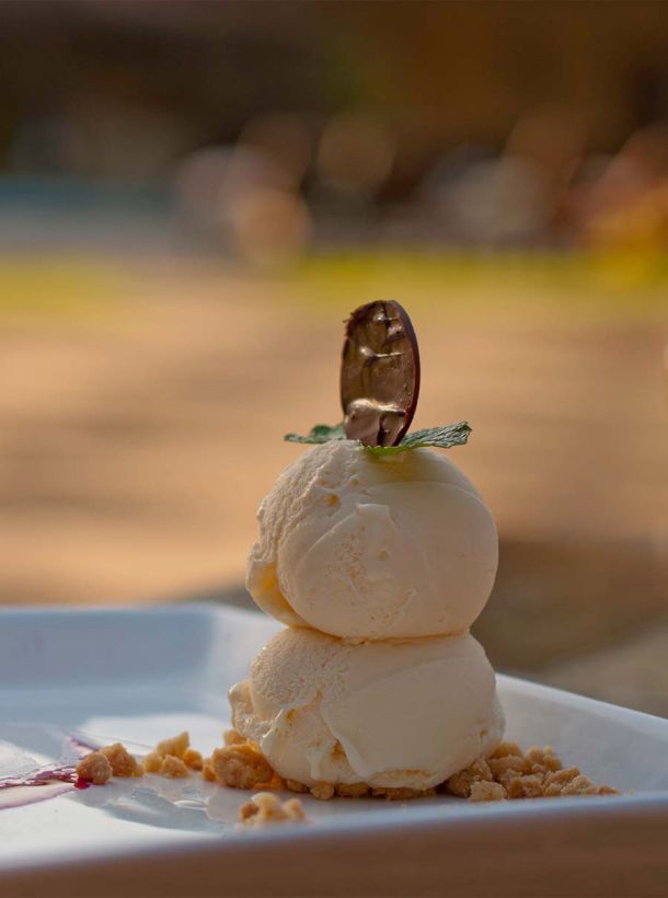 Gastronomia | Sobremesa servida no Restaurante Taioba