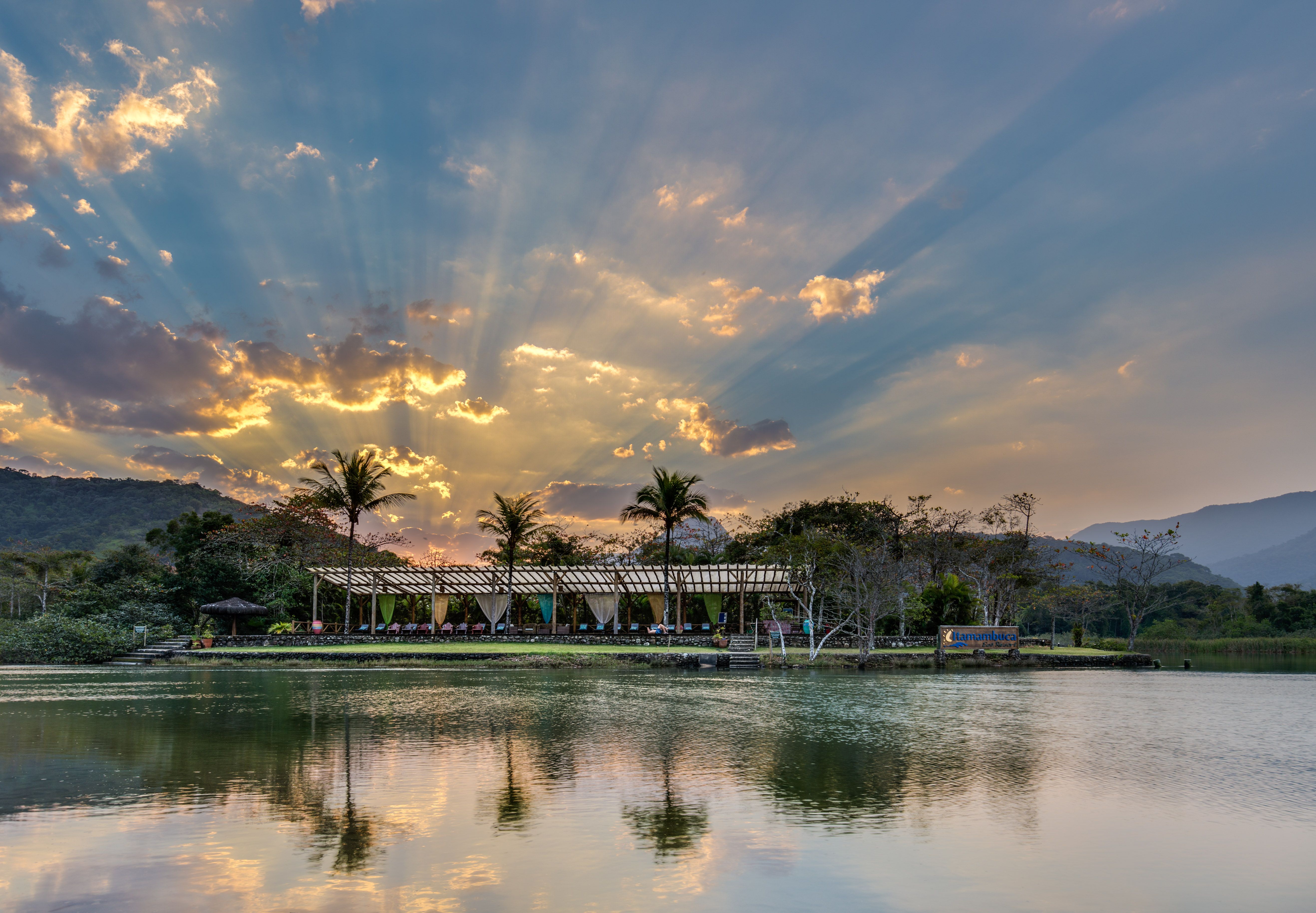 Imagem aérea da Praia de Itamambuca