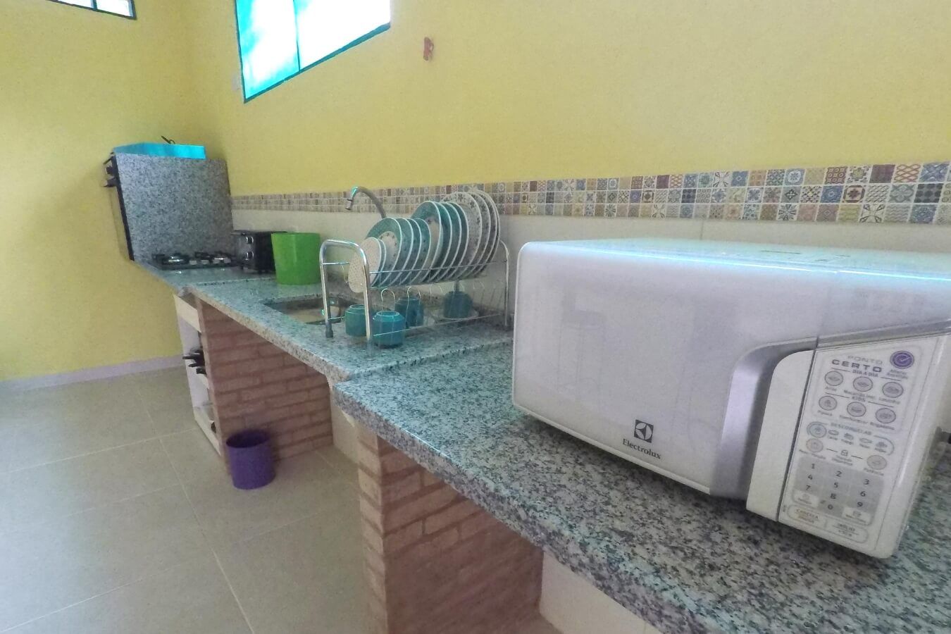 Acomodações | Imagem da cozinha do Hostel