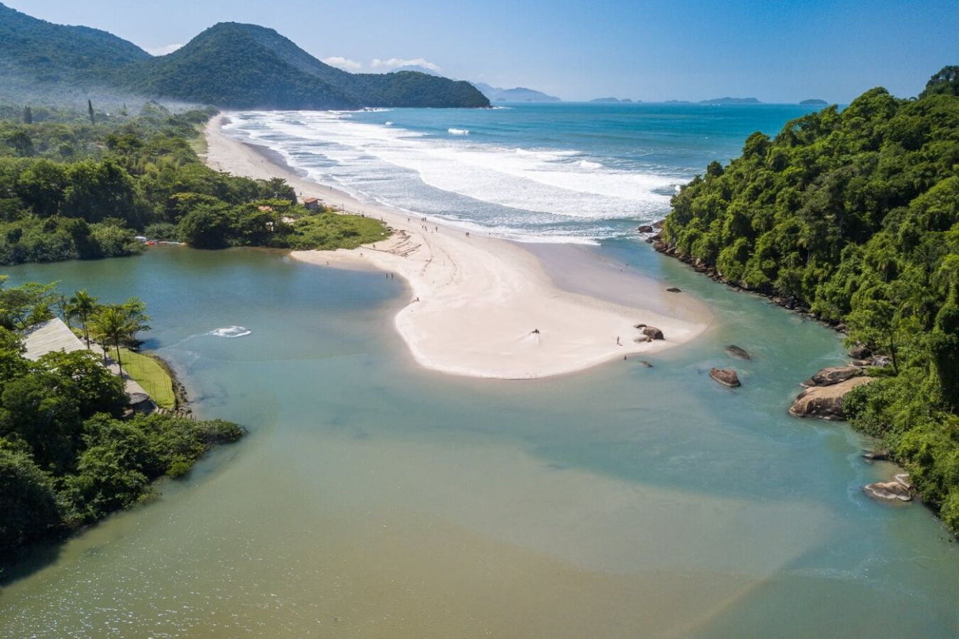 Eventos | Vista aérea da Praia de Itamambuca